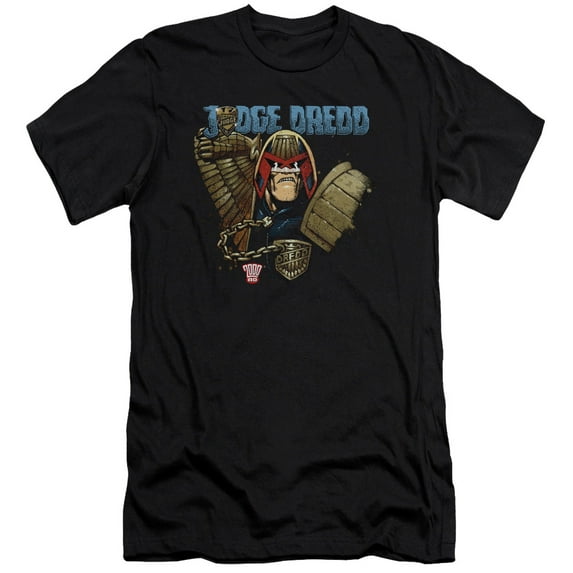 Judge Dreddile Scumbag S/S Adult 30/1 T-Shirt Black