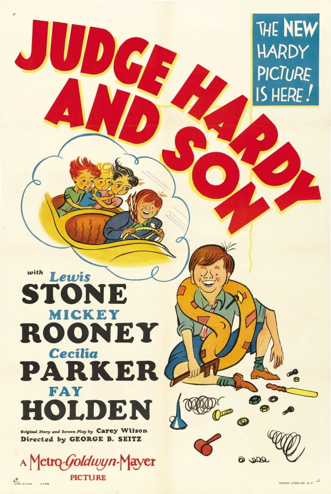 Judge Hardy And Son Canvas Art - (11 x 17)