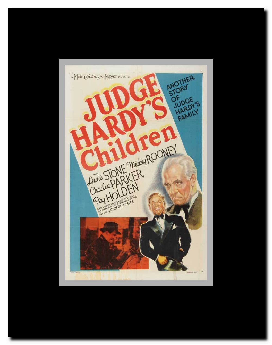 Judge Hardy's Children Framed Movie Poster