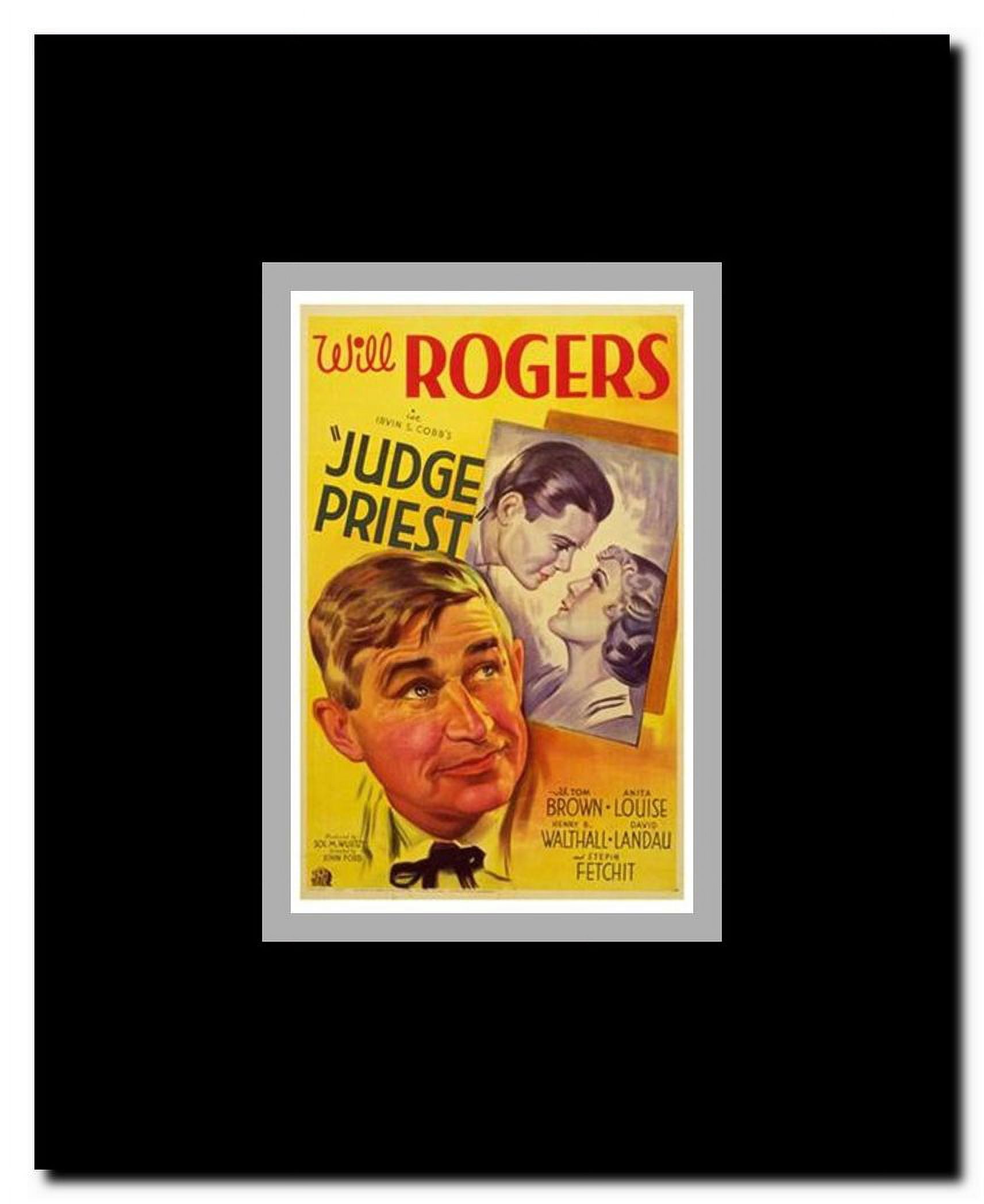 Judge Priest Framed Movie Poster