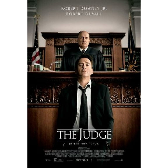 Judge The Robert Downey Jr Movie Poster Reprint 27inx40in for any room 27x40 Square Adults Poster Time