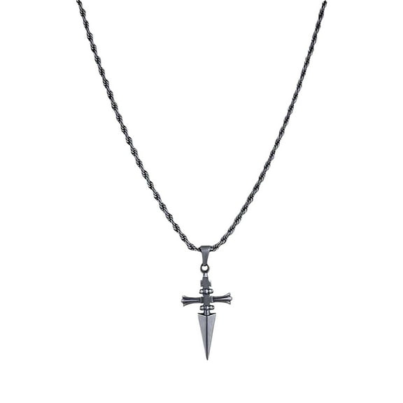 Judgement Chain Necklace H-X-H Pendant Men's Jewelry,Anime Lover（Silver）