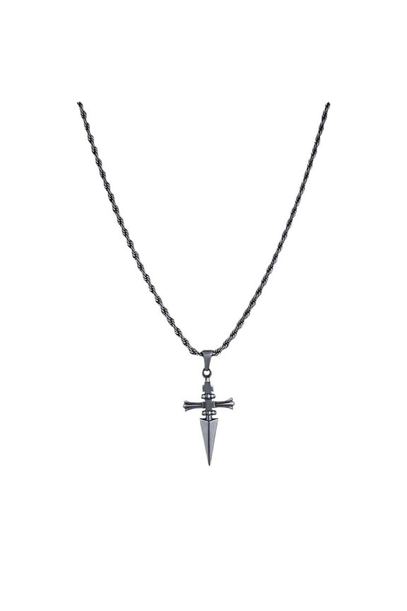 Judgement Chain Necklace H-X-H Pendant Men's Jewelry,Anime Lover(Silver)