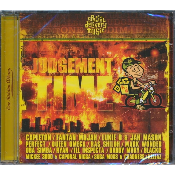 Fantan Mojah Capleton Jah Mason CD - Judgement Time rhythm "Jud - 826596038681