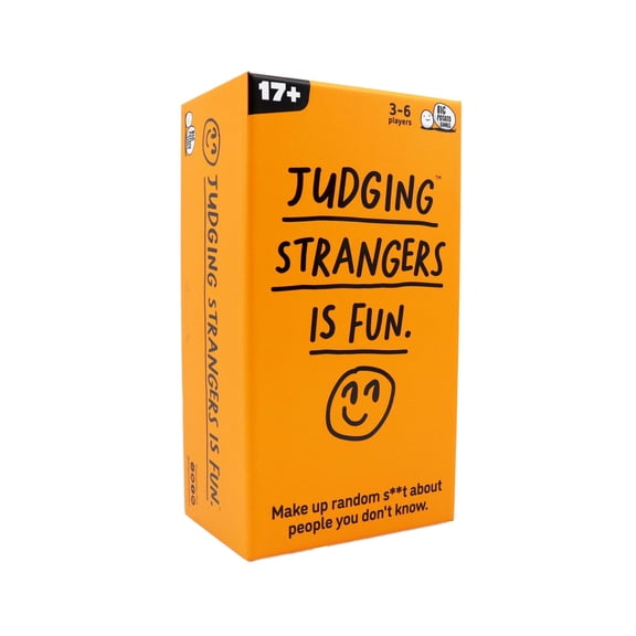 Big Potato Games Judging Strangers Is Fun, Hilarious Adult Party Game for Game Nights & Icebreakers, 3-6 Players, Ages 17+