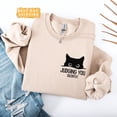 thumbnail image 1 of Judging You Silently Sweatshirt, Cat Sweater, Cat Crewneck, Cat Mom Shirt, Cat Lover, Animal Lover, Cat Mama Shirt All Size S-5Xl, 1 of 5