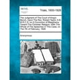 thumbnail image 1 of The Judgment of the Court of King's Bench, Upon the REV. Robert Taylor, A.B. M.R.C.S. on a Conviction of Blasphemy Towar, (Paperback), 1 of 1