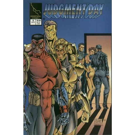 Judgment Day (Lightning) #8 VF ; Lightning Comic Book