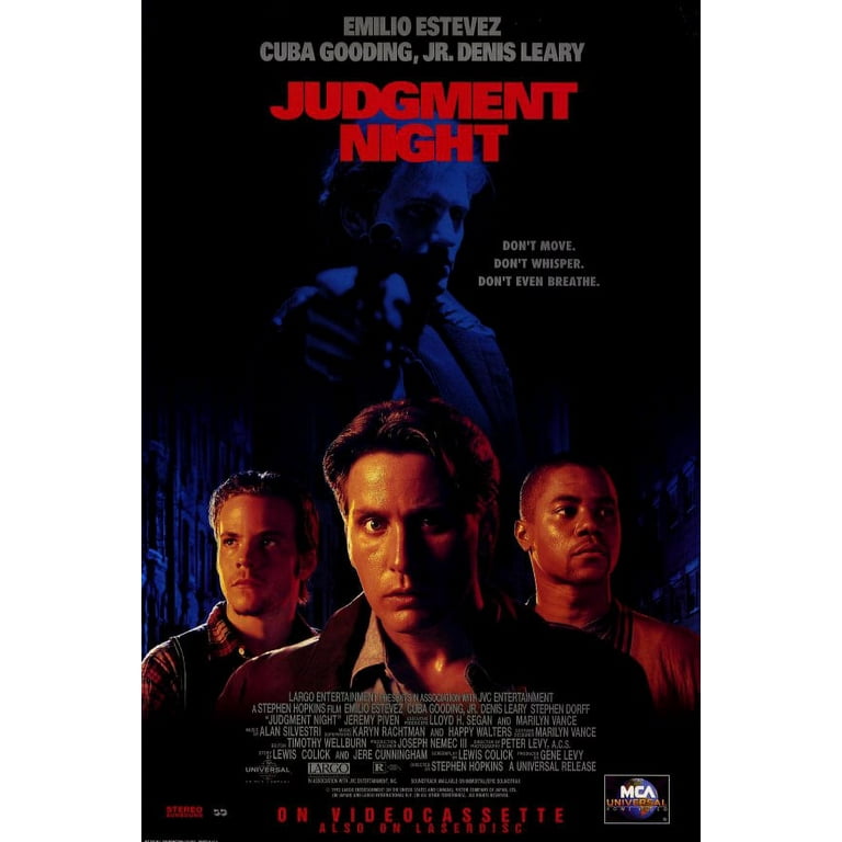 Judgment Night - movie POSTER (Style B) (11 Judgment Night - movie POSTER (Style B) (11