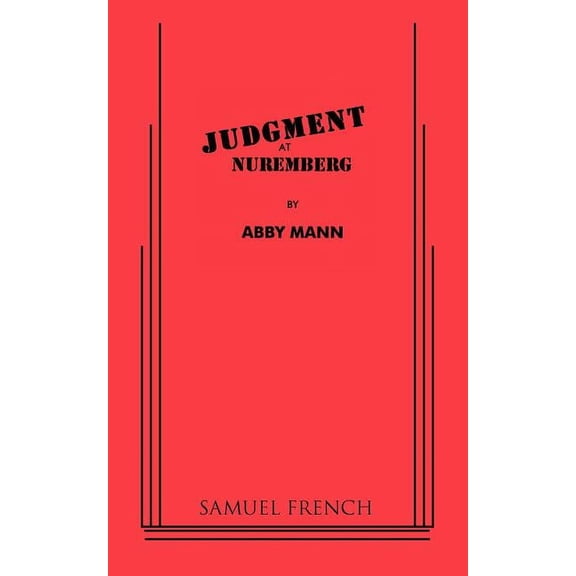 Judgment at Nuremberg, (Paperback)