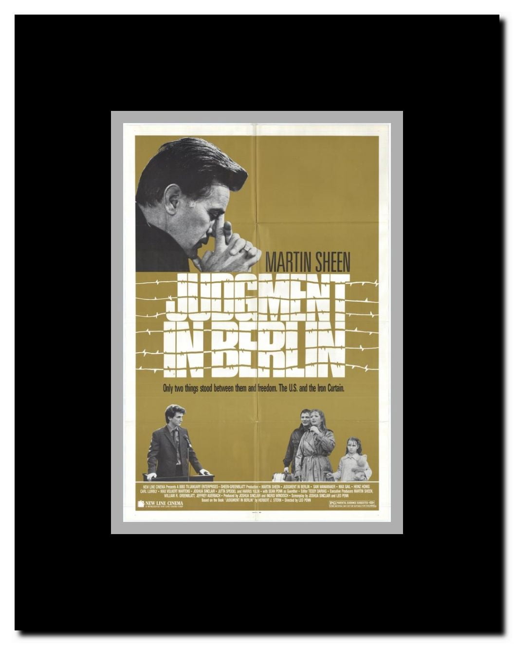 Judgment in Berlin Framed Movie Poster