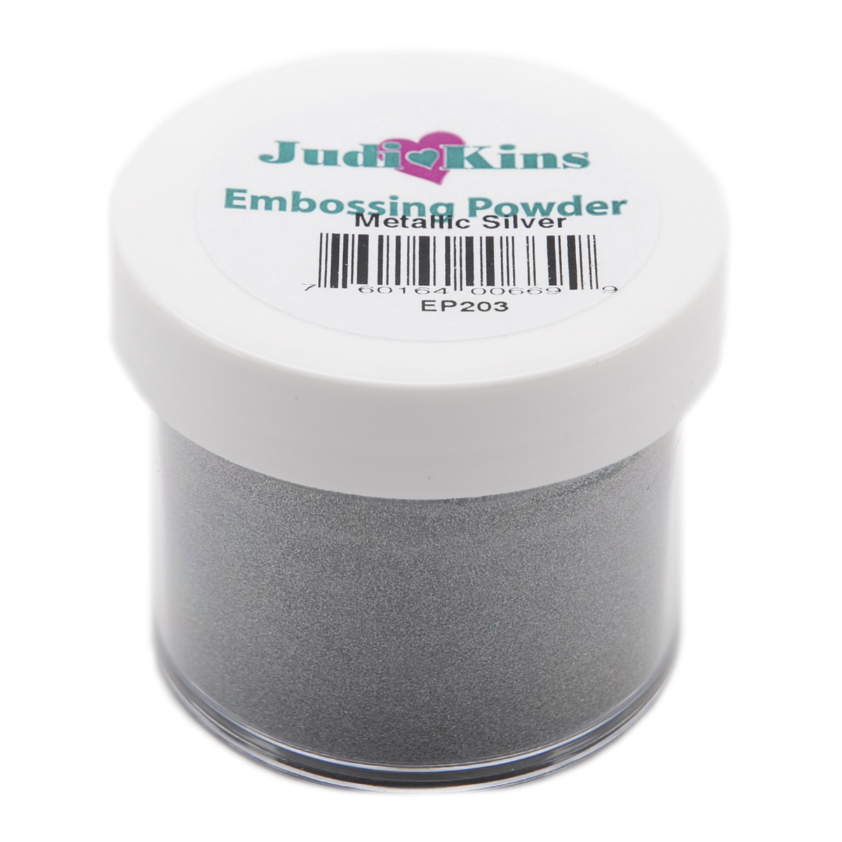 Judikins Embossing Powder 2ozMetallic Silver, Pk 2, Judikins