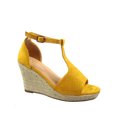 thumbnail image 1 of Judith-36 Women's Open Toe T Strap Ankle Strap Espadrille Wedge Sandals, 1 of 2