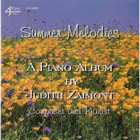 Judith Lang Zaimont - Summer Melodies: Piano Album By Judith Lang Zaimo - Music & Performance - CD