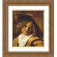 thumbnail image 1 of Judith Leyster 2x Matted 20x24 Gold Ornate Framed Art Print 'Girl with a Straw Hat', 1 of 2