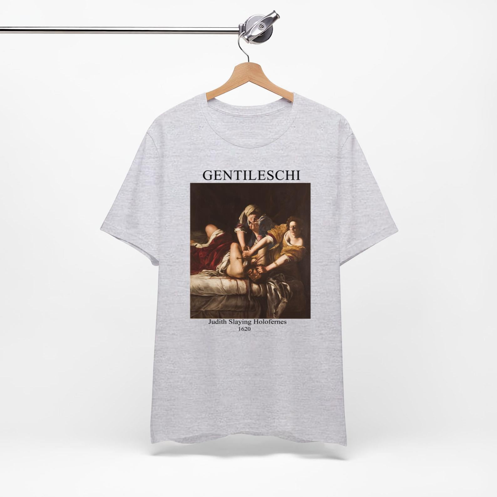Judith Slaying Holofernes T shirt, Beheading, Artemisia Gentileschi, Historical T shirt