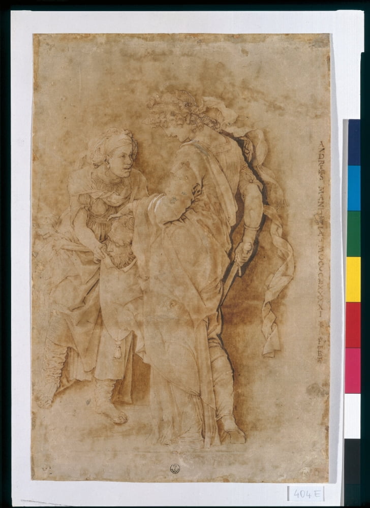 Judith With The Head Of Holofernes Canvas Art - (24 x 36)