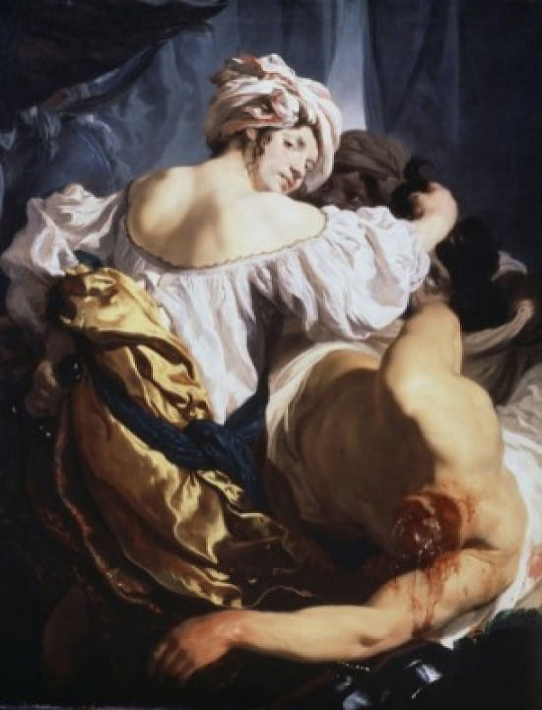 Judith and Holofernes Johann (Pan) Liss C 1597-162930 German National Gallery London Canvas Art - Johann (Pan) Liss (24 x 36)