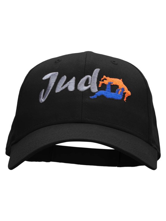 Judo Action Embroidered Low Profile Cap - Black OSFM