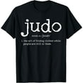 thumbnail image 1 of Judo Definition Saying Funny Judoka, Gift T-Shirt mens t kahirt men，black，women，misfits，journey ，boys, 1 of 4