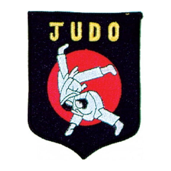 Judo Throw Martial Arts Uniform Patch, 4"