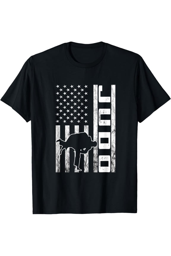 Judo USA Flag Jacket Wrestling America Martial Arts, Judoka T-Shirt mens t rt men,black,women,misfits,journey ,boys