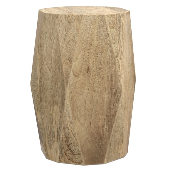 Simpli Home Judson 15 inch Wide Solid Mango Contemporary End Table in Natural, Assembled