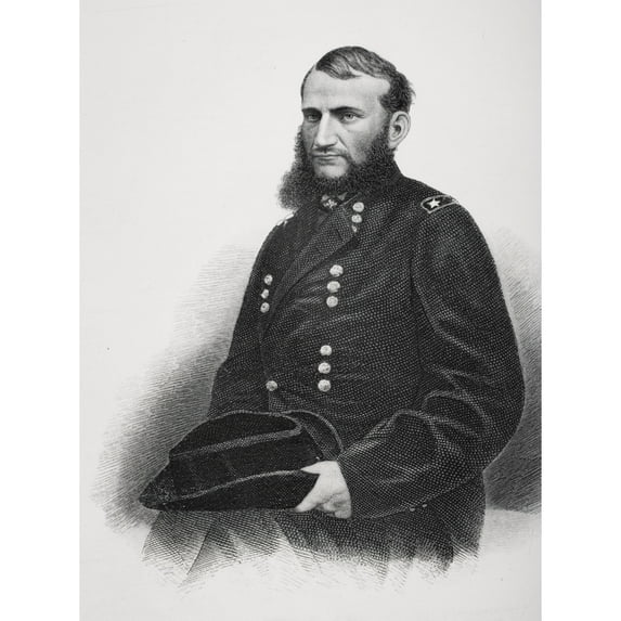 Judson Kilpatrick 1836 To 1881. Union General During American Civil War. From Photography By Matthew Brady