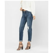 Judy Blue Destroyed Cuff Slim Fit Jeans