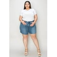 thumbnail image 1 of Judy Blue Full Size High Waist Slim Denim Shorts Style #:15277 - Rosa Apparel, 1 of 10
