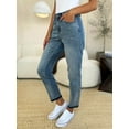 thumbnail image 1 of Judy Blue Full Size Mid Rise Rigid Magic Release Hem Jeans, 1 of 11