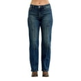 thumbnail image 1 of Judy Blue Full Size Seam Detail Straight Leg Jeans Plus Size, 1 of 6