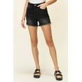 thumbnail image 1 of Judy Blue Full Size Tummy Control Fray Hem Shorts Style #:150236 - Rosa Apparel, 1 of 6