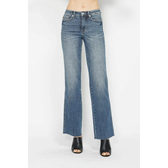 Judy Blue Full Size Tummy Control Straight Jeans 88870TD