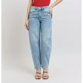 thumbnail image 1 of Judy Blue High Waist Barrel Leg Jeans (32), 1 of 4