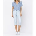 thumbnail image 1 of Judy Blue Mid Rise Light Denim Capri Jeans, 1 of 5