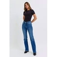 thumbnail image 1 of Judy Blue Mid Rise Thermal Bootcut Jeans (27), 1 of 6
