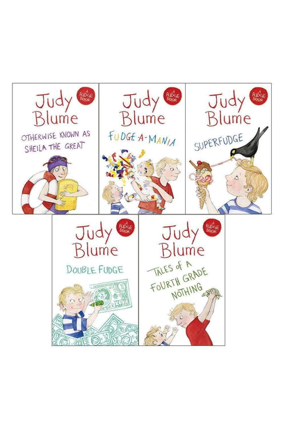 Pre-Owned Judy Blume Collection 5 Book Set Fudge Series