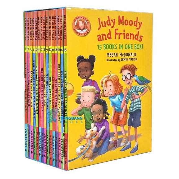 Judy Moody & Friends By Megan McDonald: 15 Books Box Set - Ages 4-6 - Paperback