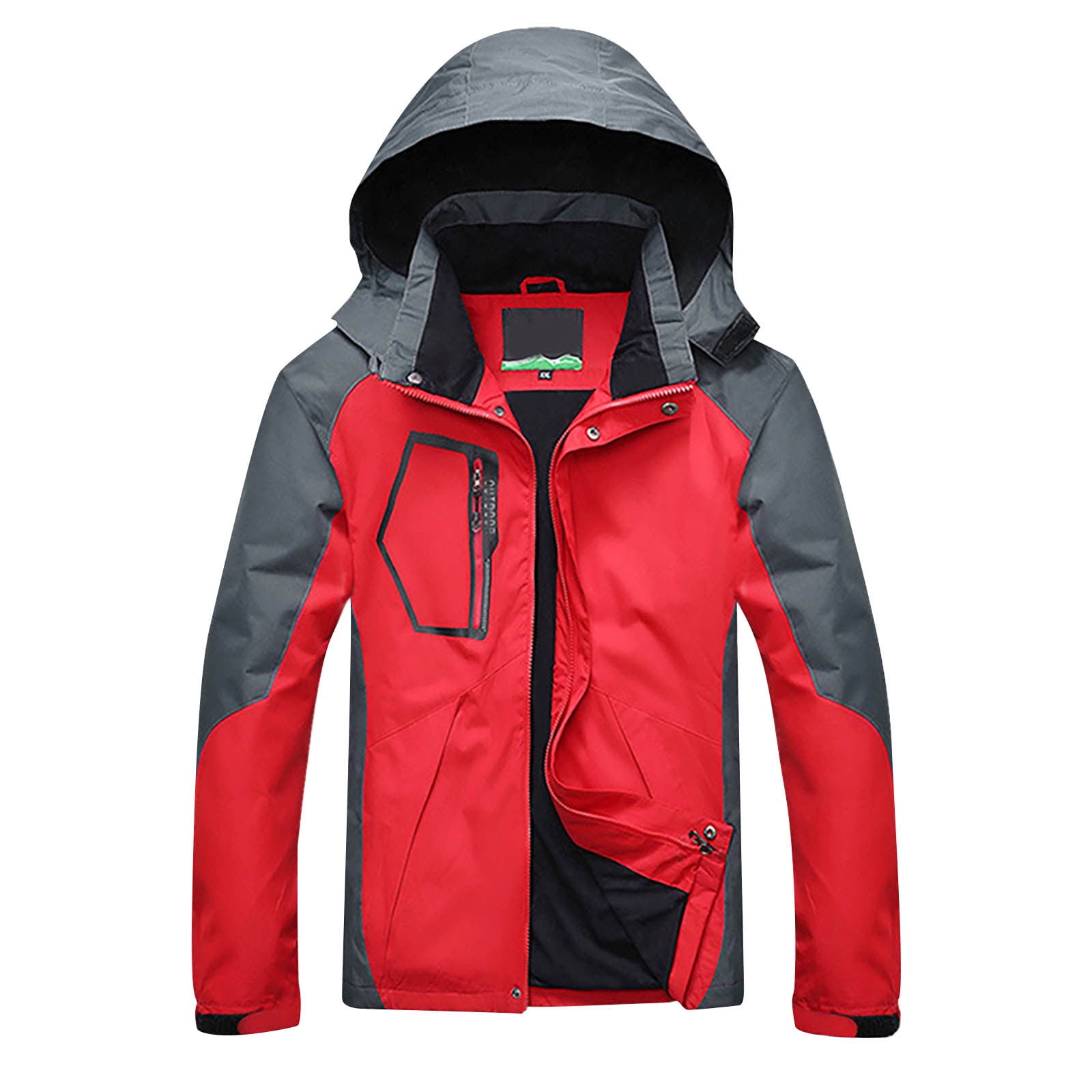 Juebong 2023 Coat Clearance Men's Lightweight Windbreaker Rain Jacket