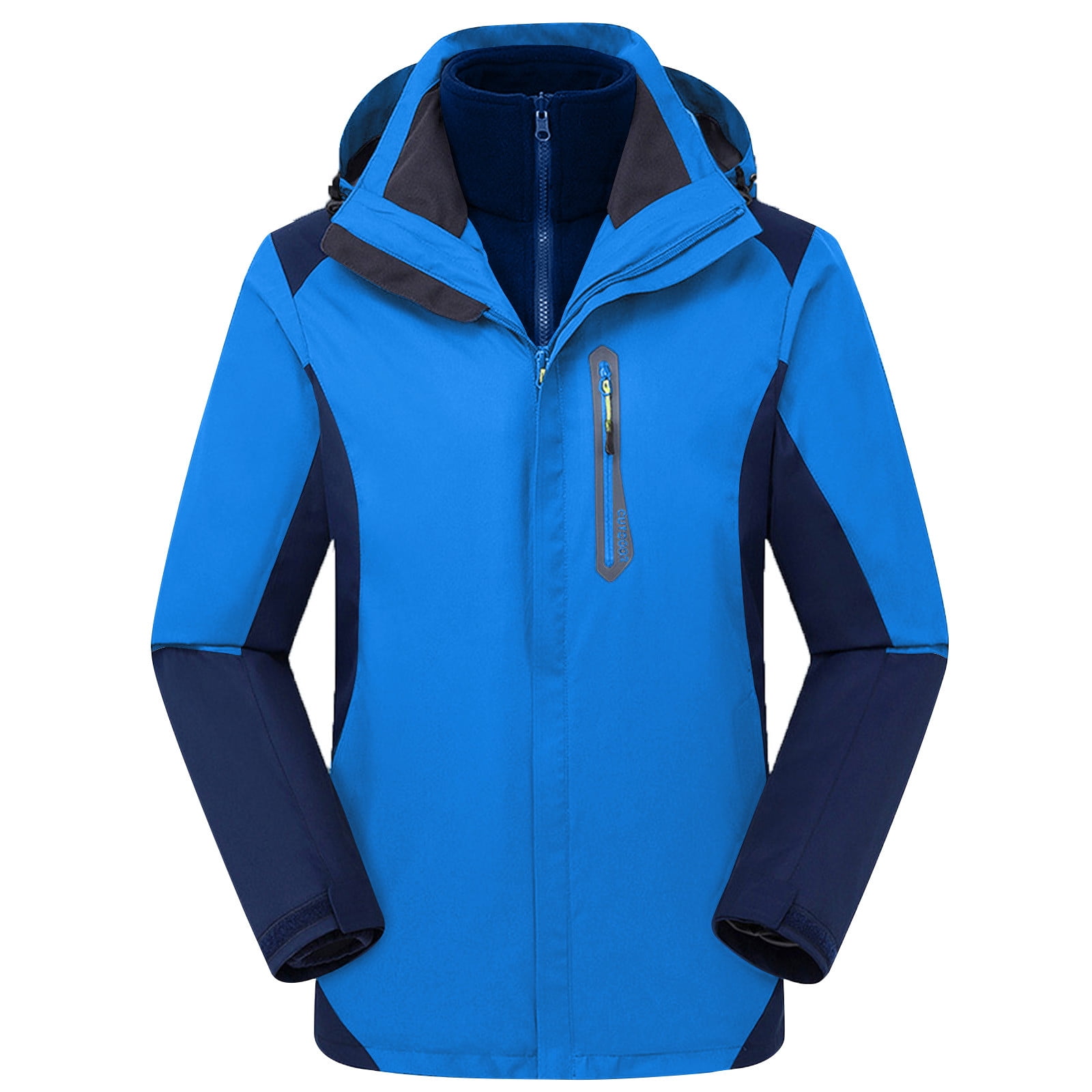 Juebong 2023 Coat Clearance Womens 3 in 1 Waterproof Raincoat