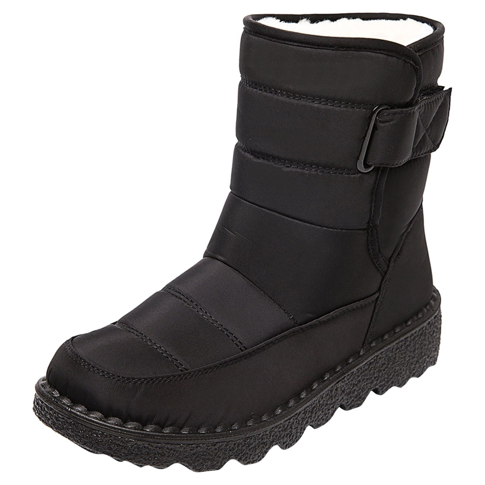 Jousen black winter snow boots waterproof lightweight nylon AMY693 Size 8 NEW… Amazon.com | NORTIV 8 Men main image 4