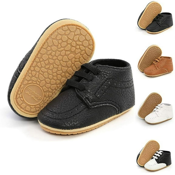 Juebong Baby Boys Girls Sneakers First Walking Shoes Newborn Infant Lightweight Casual Non Slip Dress Shoes Multicolor,12M