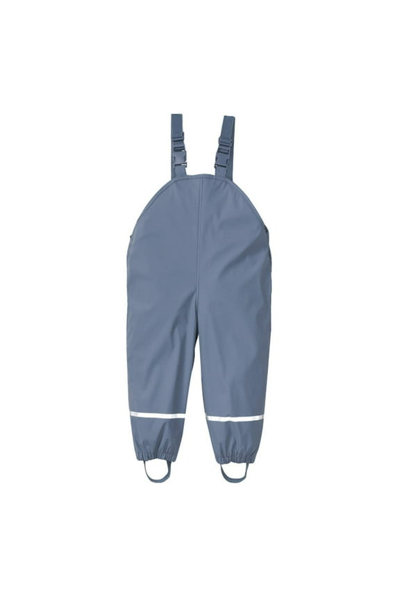 Baby Shower Clothes Clearance Toddler Kids Solid Rain Dungarees Windproof Waterproof Mud Jumpsuit Clothes