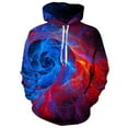 thumbnail image 1 of Juebong Blue Hoodies Men's Novelty Hoodie Long Sleeves 3D Funny Graphic Print Sweatshirt Sports Pullover Long Sleeve Pocket Blouse, 1 of 3