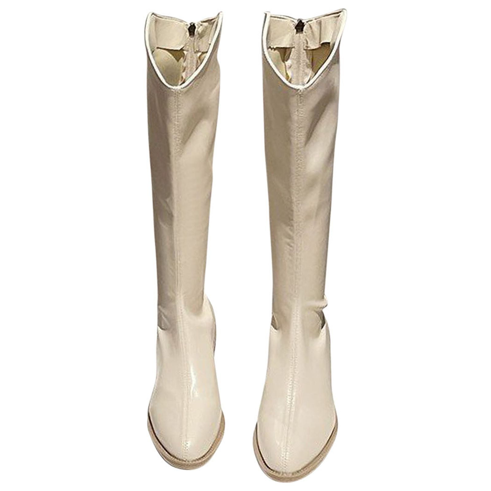 Juebong Boots on Clearance 2023 Knee High Boots for Women Gogo Boots