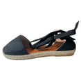 thumbnail image 1 of Juebong Espadrilles Wedge Sandals for Womens Closed Toe Lace up Platform Sandals for Woman 2024 Dressy Summer Wedge Open Toe Strap Espadrilles Sandal, 1 of 3