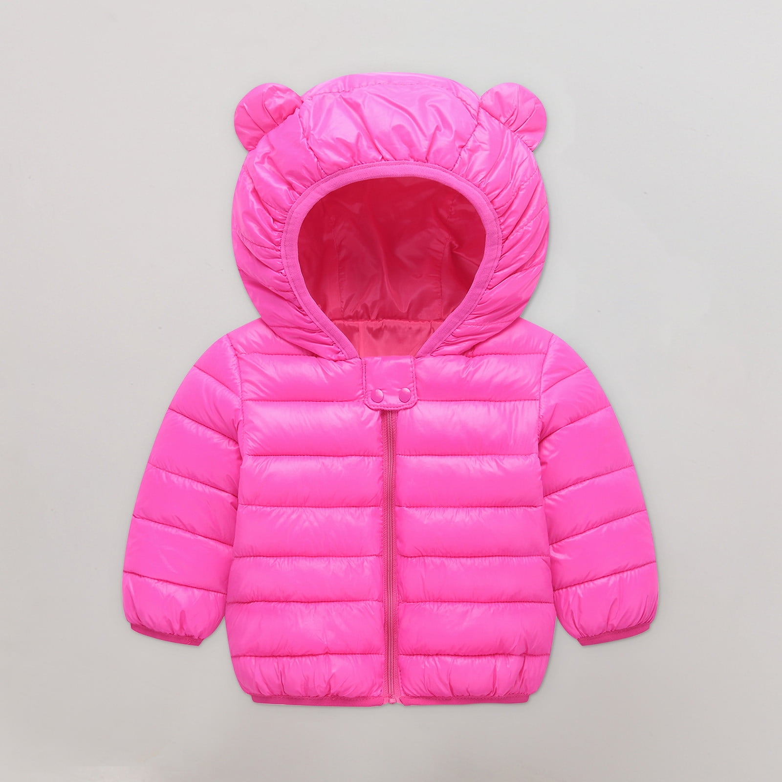 Juebong Baby Jackets Savings Cute Baby Girls Jacket Kids Boys Light Down  Coats With Ear Hoodie Spring Girl Clothes Infant Children's Clothing For  Boys Coat 