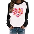 thumbnail image 1 of Juebong Love Sweatshirt Love Sweater Valentine's Day Gift for Her Love Gift Idea for Women Valentines Day Sweatshirt Spring Love Top, 1 of 7