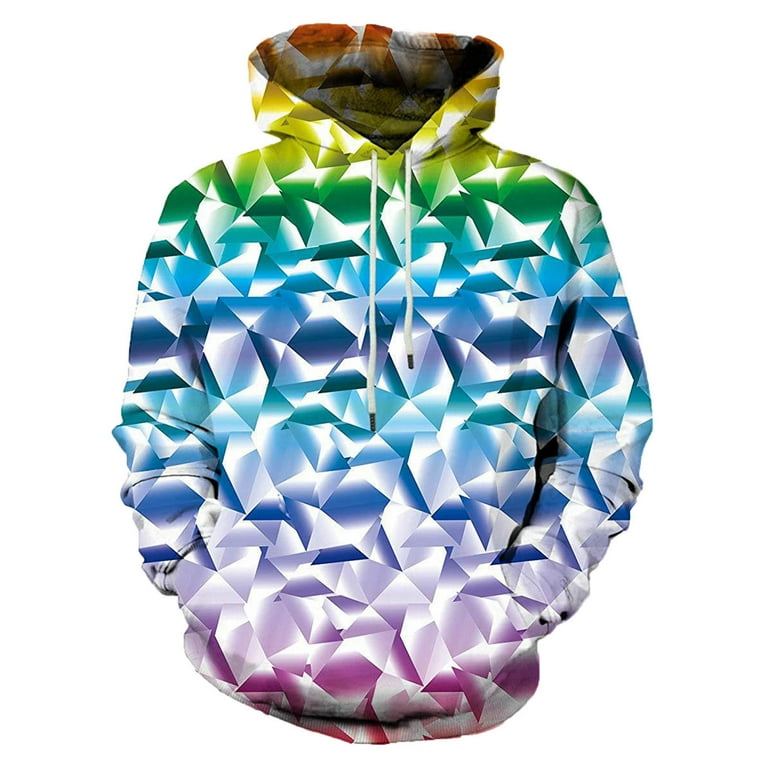 3d geo cheap print hoodie